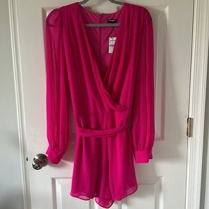 Express Hot Pink Romper
